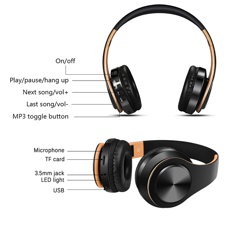 Бездротові Bluetooth навушники В7